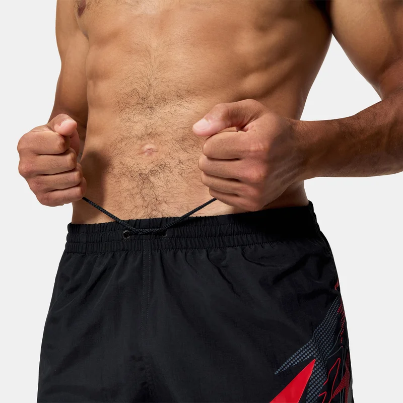 speedo Black Men's Medley Logo Swimming Shorts for Men | Best Price UAE